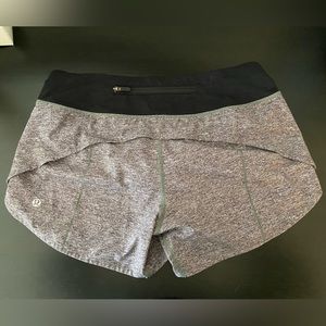 Lululemon grey shorts size 4